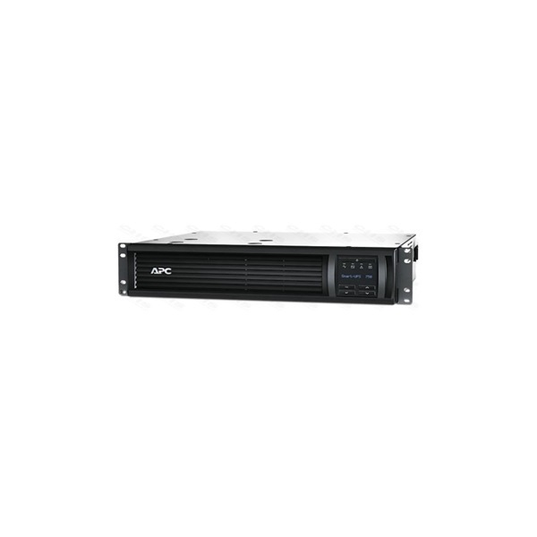 APC szünetmentes, Smart-UPS SMT750RMI2UC (4 IEC13) 750VA (500 W) LCD 230V, LINE-INTERAKTÍV, rack(2U)/torony -U