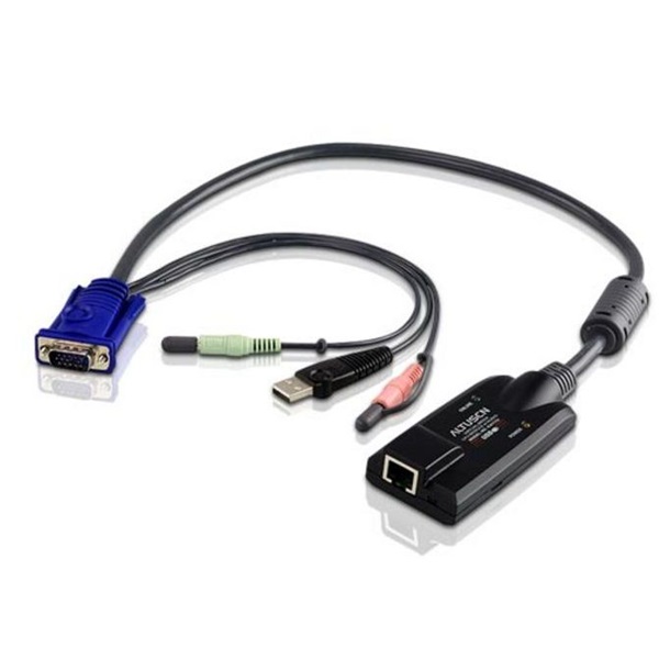 ATEN KVM USB Virtual Media KVM Adapter Cable with Audio (CPU Module)