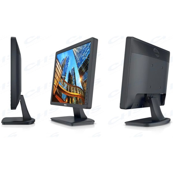 DELL LCD Monitor 17" E1715S 1280x1024, 1000:1, 250cd, 5ms, VGA, Display Port), fekete