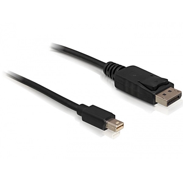 DELOCK kábel mini DisplayPort 1.2 male > DisplayPort male 4K 60Hz 3m