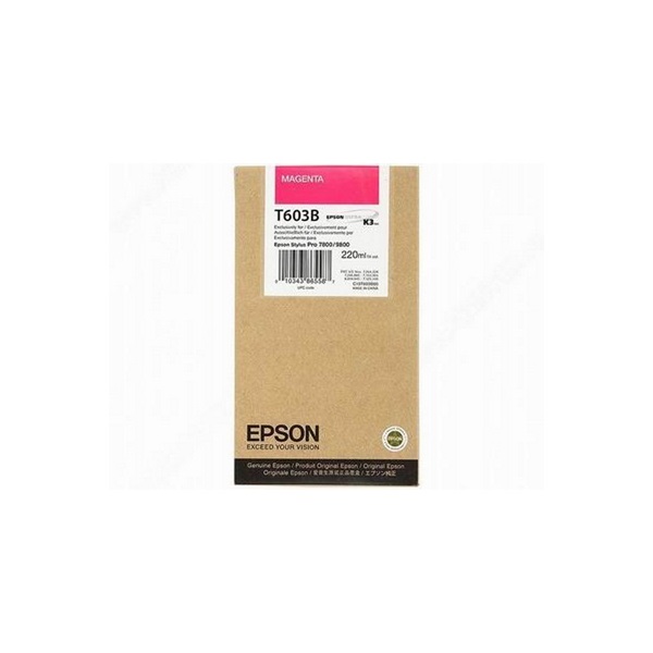 EPSON Tintapatron Magenta T603B00 220 ml