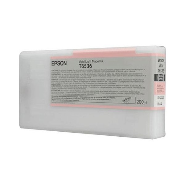 EPSON Tintapatron 6536 Vivid Light Magenta Ink Cartridge (200ml)