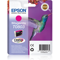 EPSON Tintapatron Singlepack Magenta T0803 Claria Photographic Ink