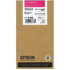 EPSON Tintapatron T6533 Vivid Magenta Ink Cartridge (200ml)