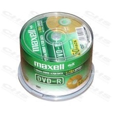 MAXELL DVD lemez -R 4.7GB 50db/Henger 16x