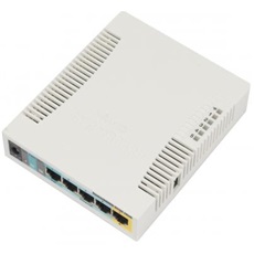 MIKROTIK Wireless Router RouterBOARD 2,4GHz, 5x100Mbps, 300Mbps, Asztali - RB951UI-2HND