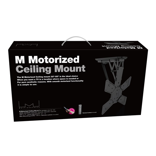 MULTIBRACKETS Mennyezeti konzol, M Motorized Ceiling Mount 32-55" (max.VESA: 400x400 mm, 30 kg)