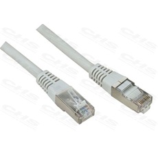 ROLINE Patch kábel, UTP, CAT5e, STP/FTP, 0,5m, szürke