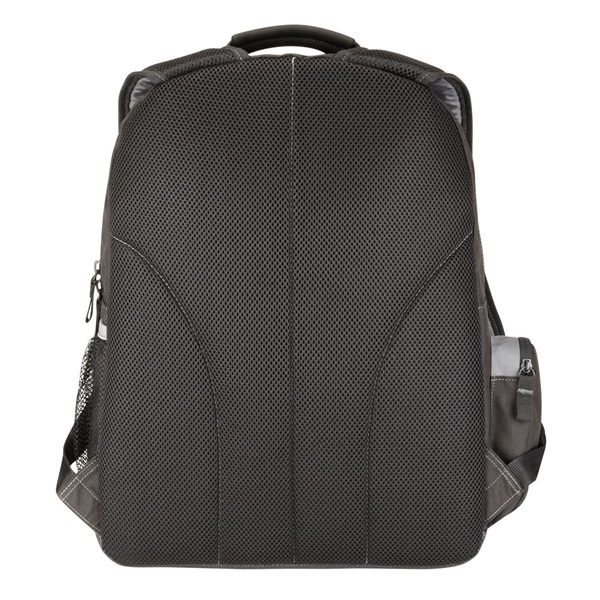 TARGUS Notebook hátizsák TSB023EU, Essential 15.4-16" Laptop Backpack - Black/Grey