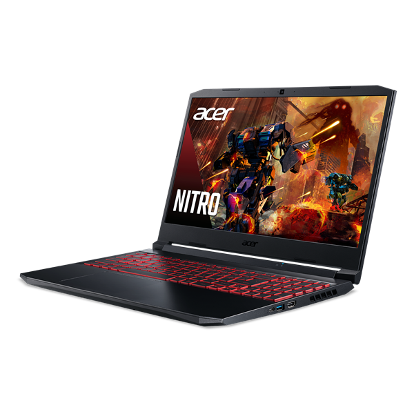 ACER Aspire Nitro AN515-57-726H 15.6" FHD IPS, Intel Core i7-11800H , 16GB, 1TB SSD, GeForce RTX 3060, DOS, fekete