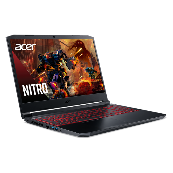 ACER Aspire Nitro AN515-57-726H 15.6" FHD IPS, Intel Core i7-11800H , 16GB, 1TB SSD, GeForce RTX 3060, DOS, fekete