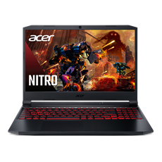 ACER Aspire Nitro AN515-57-726H 15.6" FHD IPS, Intel Core i7-11800H , 16GB, 1TB SSD, GeForce RTX 3060, DOS, fekete