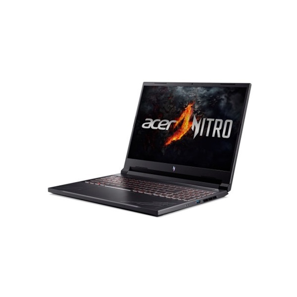 ACER Aspire Nitro ANV16-41-R51J, 16" WUXGA IPS, AMD Ryzen 7-8845HS, 16GB, 1TB SSD, GeForce RTX 4060, DOS, fekete