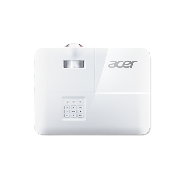ACER DLP 3D Projektor S1286H, XGA, 3500lm, 20000/1, HDMI, short throw, fehér