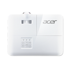 ACER DLP 3D Projektor S1386WH, WXGA, 3600lm, 20000/1, HDMI, short throw, fehér