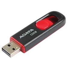 ADATA Pendrive 16GB, C008, Fekete