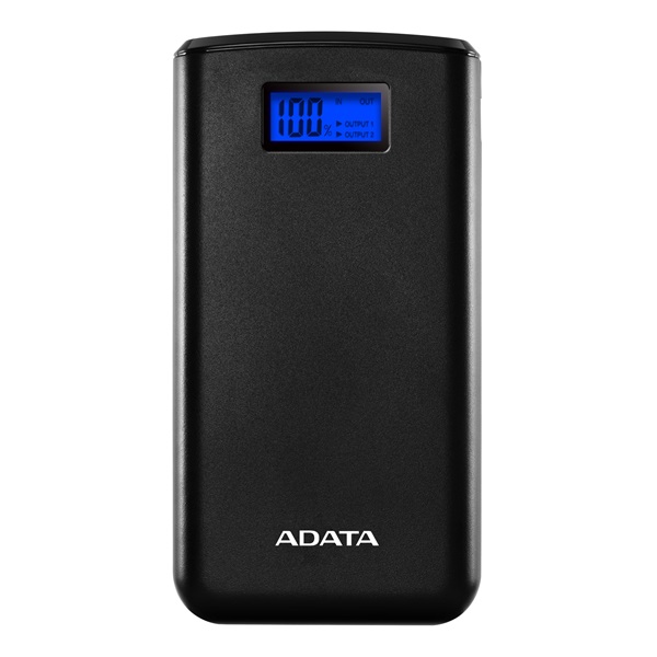 ADATA Power Bank 20000mAh AS20000 Fekete