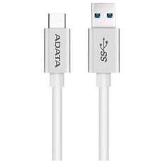 ADATA kábel USB 3.2 - USB TypeC - TypeA 1m fém/műanyag ezüst