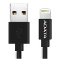 ADATA k&#225;bel USB - Lightning 1m műanyag fekete