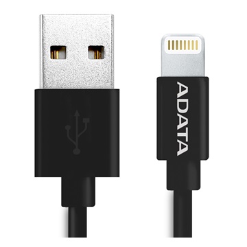 ADATA kábel USB - Lightning 1m műanyag fekete