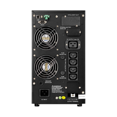 AEG szünetmentes tápegység, PROTECT C 3000, 3000VA (2700W), 4x IEC320 C13, online kettős konverziós UPS, AVR, LCD