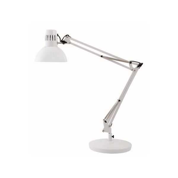ALBA Asztali lámpa, 11 W,"Architect", fehér