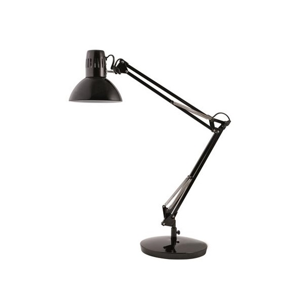 ALBA Asztali lámpa, 11 W,"Architect", fekete