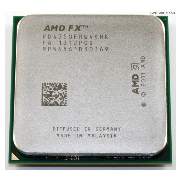 AMD AM3+ CPU FX-4350 X4 4.2GHz 192Kb L1, 4MB L2 8MB L3 Cache OEM