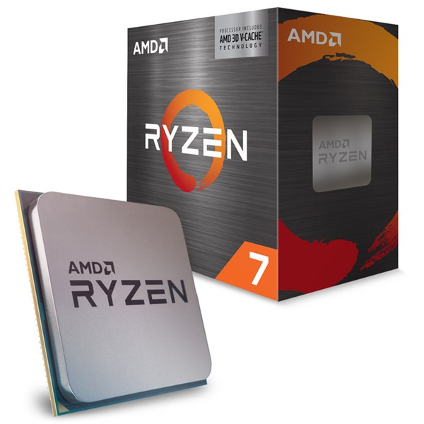 AMD AM4 CPU Ryzen 7 5800X3D 3.4GHz 96MB Cache