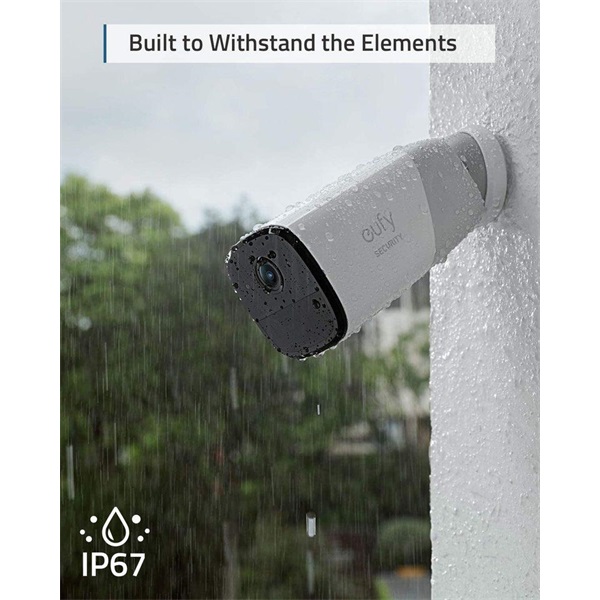 ANKER EUFYCAM2 Pro S221 Biztonsági Kamera Rendszer (2+1) 2K, Széles látószög, WiFi-s, vízálló, - T88513D1