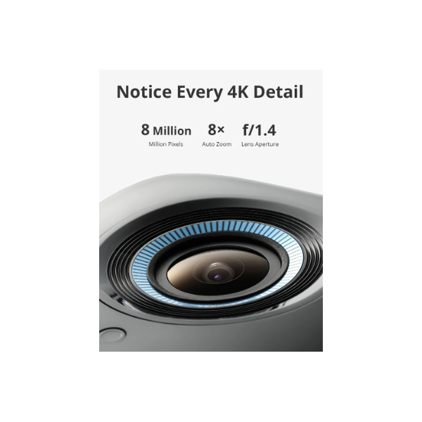 ANKER EUFYCAM S300 Biztonsági Kamera Rendszer (2+1) 4K, AI Arcfelismerés, Beépített lámpa, kültéri - T8881321