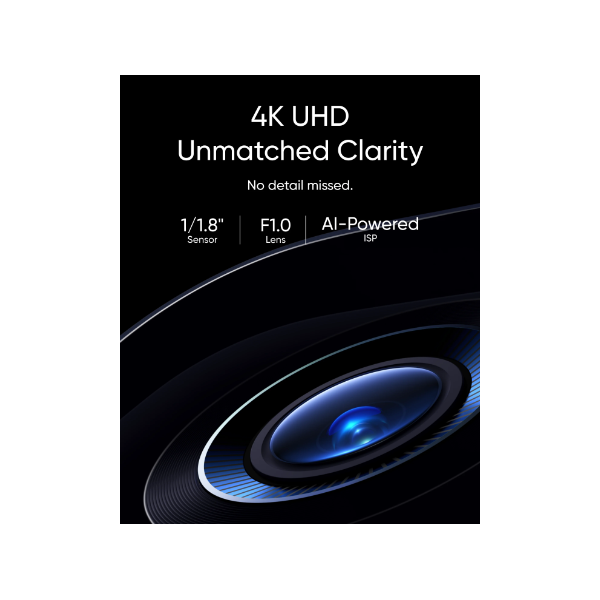 ANKER EUFYCAM S3 Pro Biztonsági Kamera Rendszer (2+1) 4K UHD, Beépített Napelem, BionicMind, kültéri - T88923W1