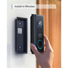 ANKER EUFY Kapucsengő S220, Video Doorbell Slim, Akkumulátoros, 1080p, WiFi-s, kültéri  - E8220311