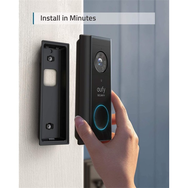 ANKER EUFY Kapucsengő + Vezérlő Központ, Video Doorbell + HomeBase2, HD(2K), WiFi-s, kültéri  - E82101W4