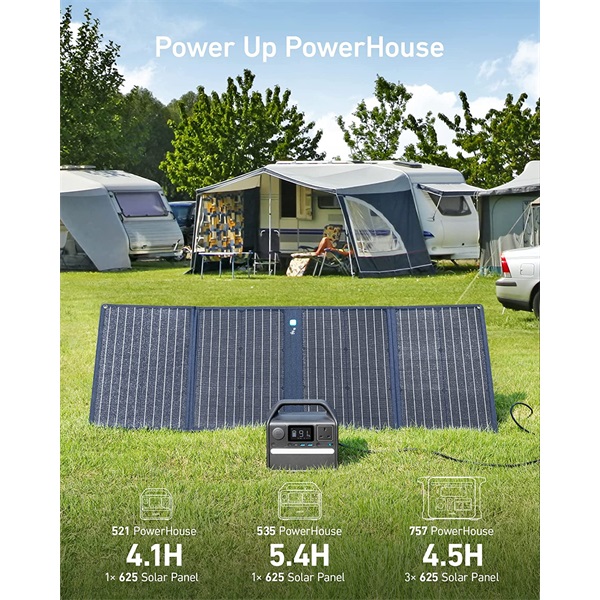 ANKER Napelem Solar Panel, 100W, PowerHouse Akkumulátorokhoz - A2431031