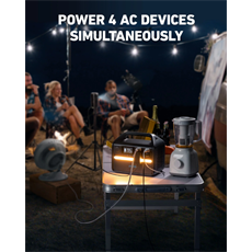 ANKER SOLIX Hordozható Akkumulátor PowerHouse 535, 512Wh - 500W, EU, fekete
