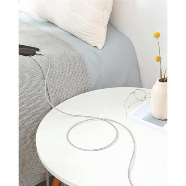 ANKER Töltőkábel, PowerLine Select+, USB-C - LTG, 0,9 méteres, fehér - A8617H21