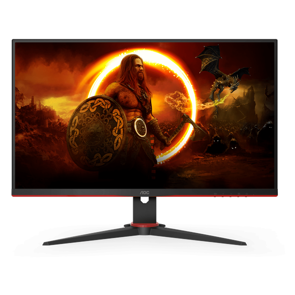 AOC Gaming 155Hz monitor 27" Q27G2E/BK, 2560x1440, 16:9, 250cd/m2, 1ms, 2xHDMI/DisplayPort