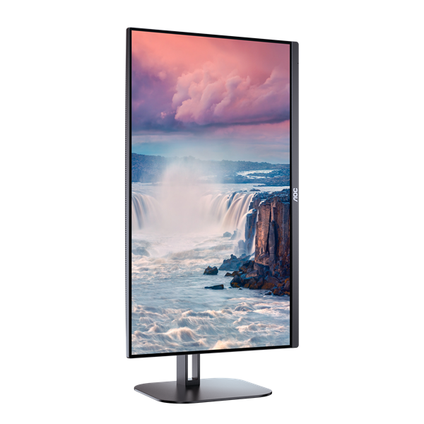 AOC IPS monitor 27" 27V5C/BK, 1920x1080, 16:9, 300cd/m2, 1ms, HDMI/DisplayPort/USB-C/4xUSB, Pivot, hangszóró
