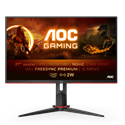 AOC Ívelt Gaming 165Hz VA monitor 27" C27G2AE/BK, 1920x1080, 16:9, 250cd/m2, 1ms, 2xHDMI/DisplayPort/VGA, hangszóró