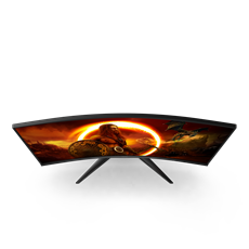 AOC Ívelt Gaming 240Hz VA monitor 31.5" C32G2ZE/BK, 1920x1080, 16:9, 300cd/m2, 1ms, 2xHDMI/DisplayPort