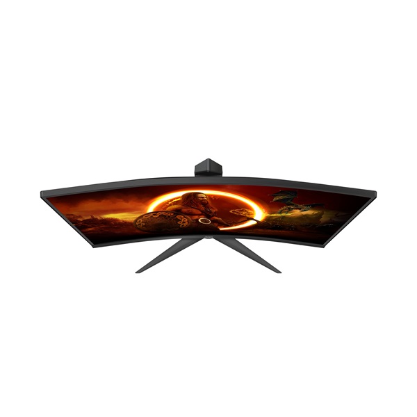 AOC Ívelt Gaming 280Hz monitor 27" C27G2Z3/BK, 1920x1080, 16:9, 300cd/m2, 0,5ms, HDMIx2/DisplayPort, állítható magasság