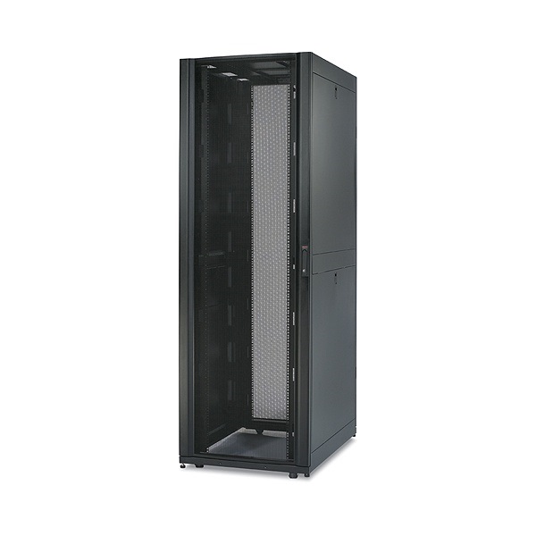 APC AR3157 NetShelter SX zárható rack szekrény 48U magas, (max.1360 kg, 750mm széles x 1070mm mély) fekete