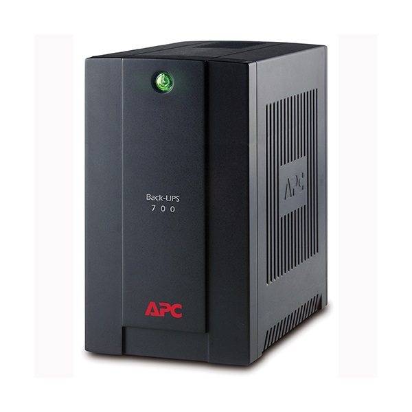 APC Back-UPS BX700U-GR (4 SCHUKO) 700VA (390 W) 230V, LINE-INTERACTIVE szünetmentes tápegység, torony, USB