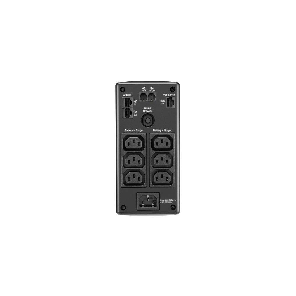 Lapara LA-VST-800RG Ononderbroken voeding, USV, 800 VA, 480 W, interactief Lapara LA-VST-800RG Ononderbroken voeding, USV, 800 VA, 480 W, interactief