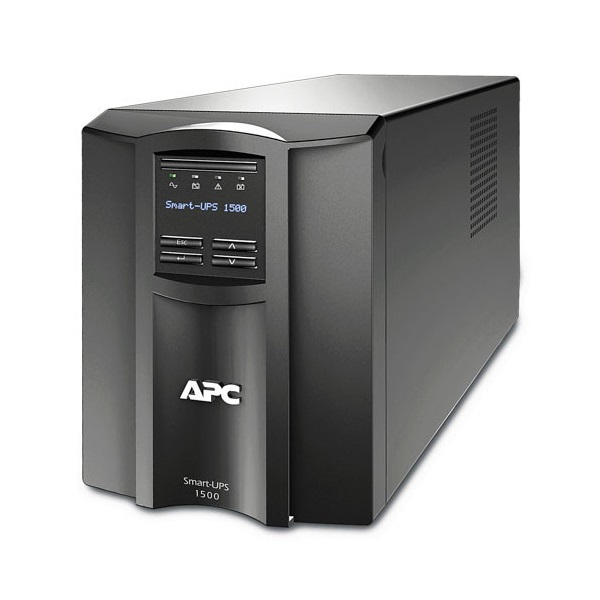 APC Smart-UPS SMT1500IC (8 IEC13) 1500VA (1000 W) LCD 230V, LINE-INTERAKTÍV Smart Connect szünetmentes tápegység,torony