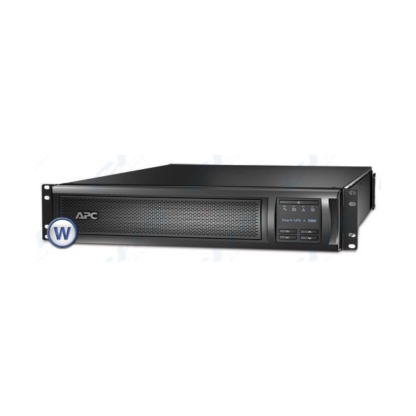 APC Smart-UPS SMX3000RMHV2UNC (8 IEC13) 3000VA (2700 W) LCD 230V, LINE-INTERAKTÍV szünetmentes tápegység, rack(2U)/toro