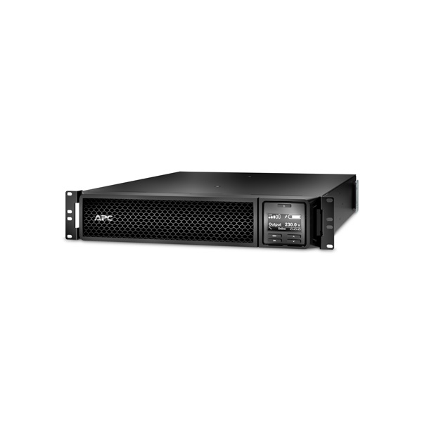 APC Smart-UPS SRT3000RMXLI (8 IEC13, 2 IEC19) 3000VA (2700 W) LCD 230V, ONLINE szünetmentes tápegység, rack