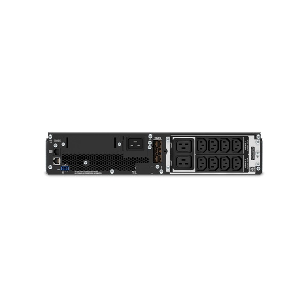 APC Smart-UPS SRT3000RMXLI (8 IEC13, 2 IEC19) 3000VA (2700 W) LCD 230V, ONLINE szünetmentes tápegység, rack