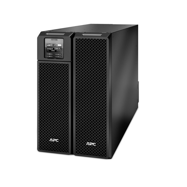 APC Smart-UPS SRT8KXLI (6 IEC13, 4 IEC19, 1 Fix) 8000VA (8000 W) LCD 230V, ONLINE szünetmentes tápegység, rack/torony, b